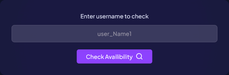 Twitch username checker by StreamPog